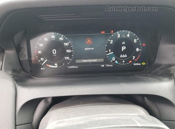 SALCJ2FX2RH348951 2024 LAND ROVER DISCOVERY Black Vista del cuadro de instrumentos