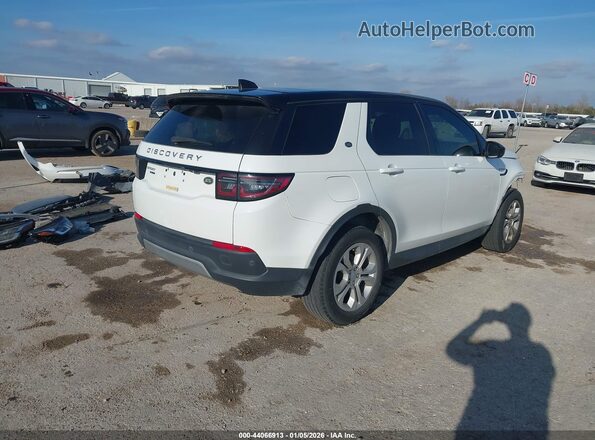 SALCJ2FX3LH877199 2020 LAND ROVER DISCOVERY SPORT White Задня права чверть