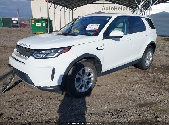 SALCJ2FX3MH903236 2021 LAND ROVER DISCOVERY SPORT White Առջևի ձախ երեք քառորդ տեսարան