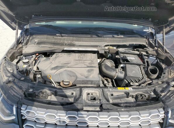 SALCJ2FX6PH914526 2023 LAND ROVER DISCOVERY Blue Vista del compartimento del motor