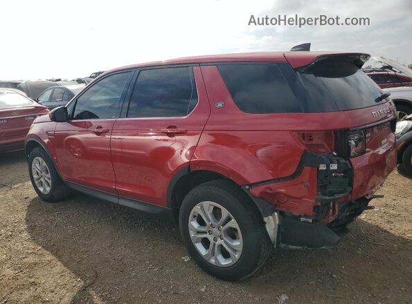 SALCJ2FX7NH905959 2022 LAND ROVER DISCOVERY Red უკანა მარცხენა