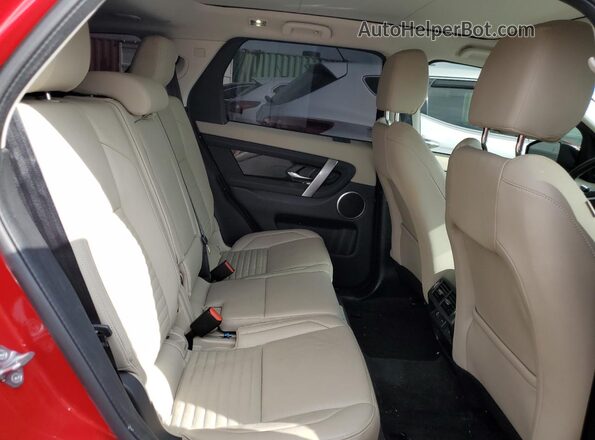 SALCJ2FX7NH905959 2022 LAND ROVER DISCOVERY Red უკანა სავარძლების ხედი