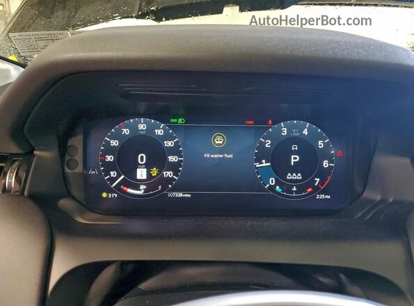 SALCJ2FX7SH356341 2025 LAND ROVER DISCOVERY Black Vista del cuadro de instrumentos