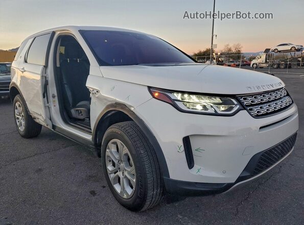 SALCK2FX4LH840773 2020 LAND ROVER DISCOVERY Белый Передняя правая четверть