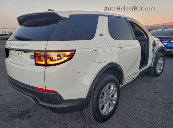 SALCK2FX4LH840773 2020 LAND ROVER DISCOVERY Белый Задняя правая четверть