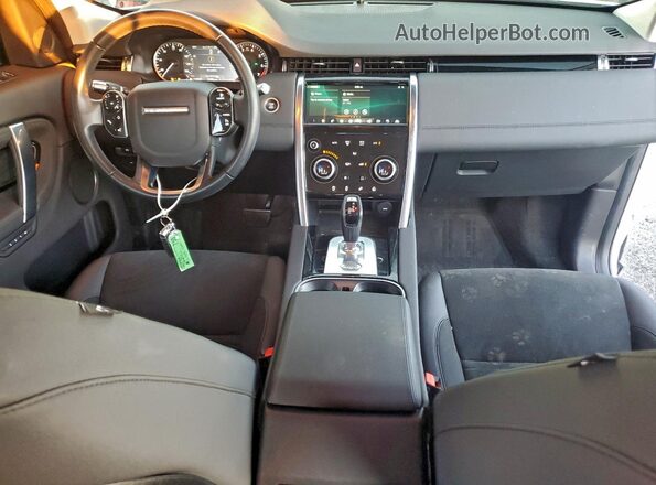 SALCK2FX4LH840773 2020 LAND ROVER DISCOVERY Белый Вид панели приборов