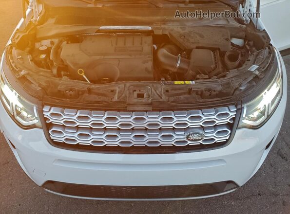 SALCK2FX4LH840773 2020 LAND ROVER DISCOVERY Белый Вид подкапотного пространства