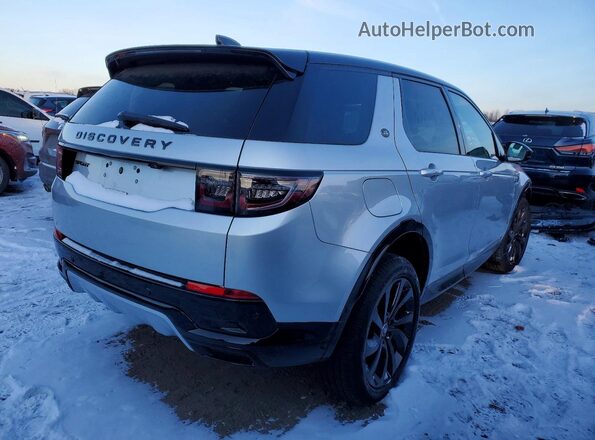 SALCL2FX0RH351910 2024 LAND ROVER DISCOVERY Silver Tył prawy