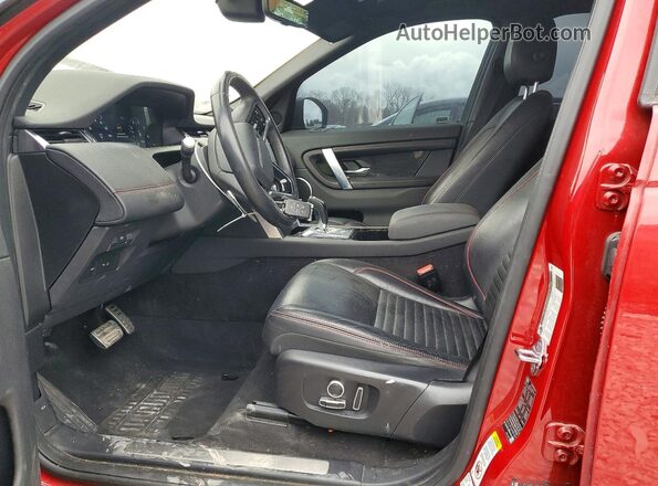 SALCL2FX7MH887892 2021 LAND ROVER DISCOVERY Red Սալոնի դիմացի տեսք