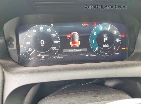 SALCL2FX7MH887892 2021 LAND ROVER DISCOVERY Red Սարքավորումների վահանակի տեսք