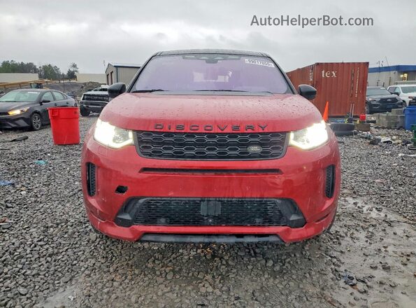 SALCL2FX7MH887892 2021 LAND ROVER DISCOVERY Red Դիմացի տեսք