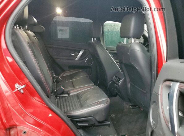 SALCL2FX7MH887892 2021 LAND ROVER DISCOVERY Red Սալոնի հետևի տեսք