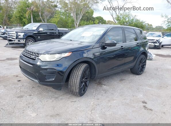 SALCP2BG3GH590519 2016 LAND ROVER DISCOVERY SPORT Черный Передняя левая четверть