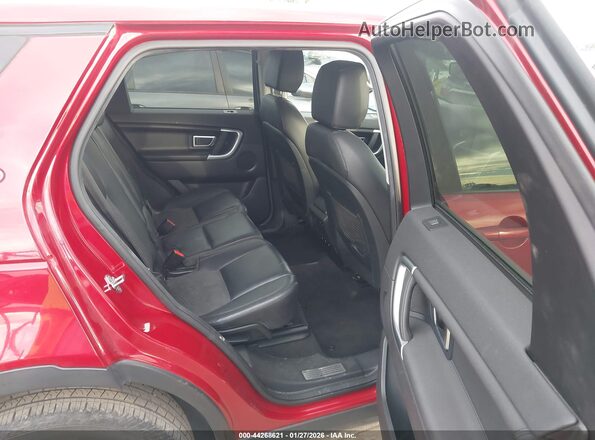 SALCP2BG4GH575821 2016 LAND ROVER DISCOVERY SPORT Red Vista de la etiqueta del VIN