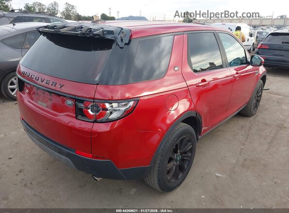 SALCP2BG4GH575821 2016 LAND ROVER DISCOVERY SPORT Red Trasero derecho