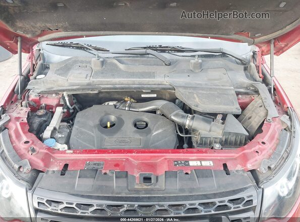 SALCP2BG4GH575821 2016 LAND ROVER DISCOVERY SPORT Red Vista trasera