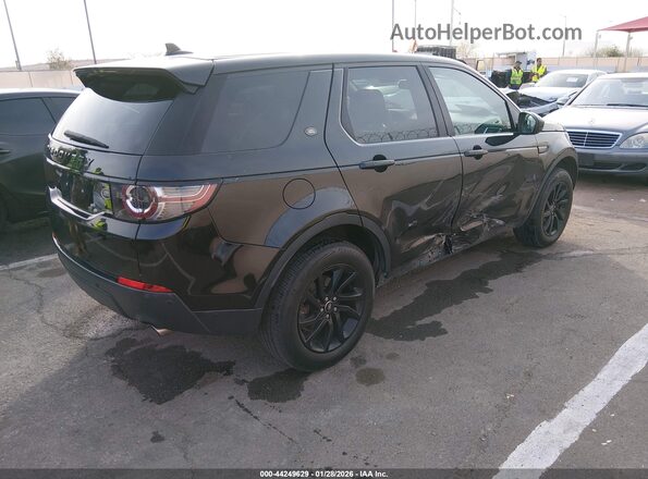 SALCP2BG9GH625323 2016 LAND ROVER DISCOVERY SPORT Черный Задняя правая четверть