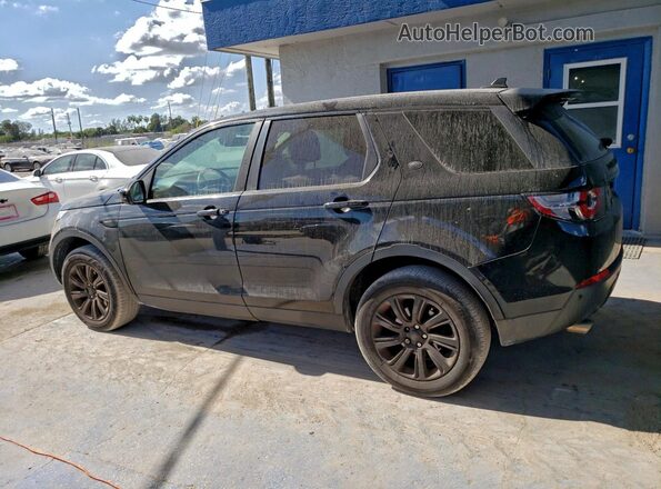 SALCP2BGXGH629915 2016 LAND ROVER DISCOVERY Black Tył lewy