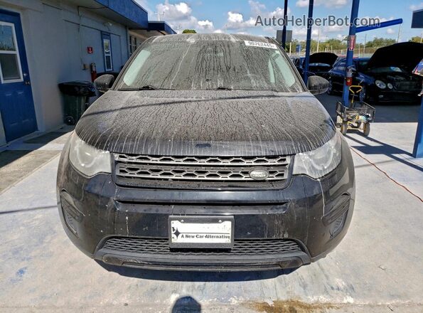 SALCP2BGXGH629915 2016 LAND ROVER DISCOVERY Black Widok z przodu