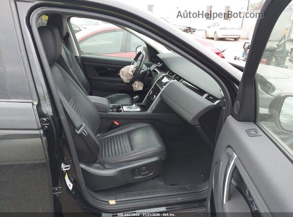 SALCP2FX0PH322652 2023 LAND ROVER DISCOVERY SPORT Black Widok wnętrza z przodu