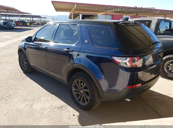 SALCP2FX1KH790737 2019 LAND ROVER DISCOVERY SPORT Blue Trasero izquierdo
