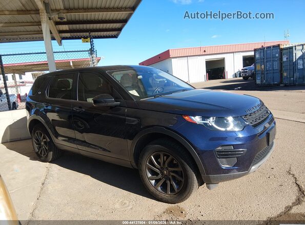 SALCP2FX1KH790737 2019 LAND ROVER DISCOVERY SPORT Blue Vista interior trasera