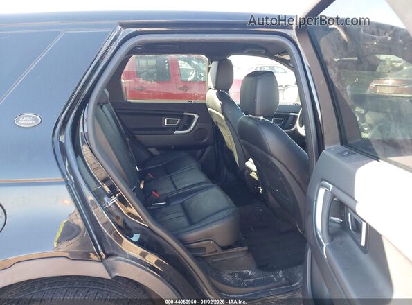 SALCP2FX1KH826099 2019 LAND ROVER DISCOVERY SPORT Black Vista de la etiqueta del VIN
