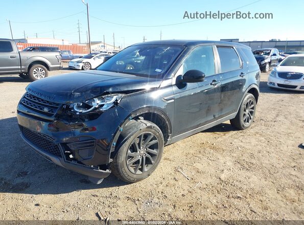 SALCP2FX1KH826099 2019 LAND ROVER DISCOVERY SPORT Black Vista tres cuartos delantera izquierda