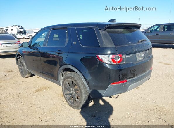 SALCP2FX1KH826099 2019 LAND ROVER DISCOVERY SPORT Black Trasero izquierdo