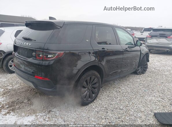 SALCP2FX3LH835579 2020 LAND ROVER DISCOVERY SPORT Black Հետևի աջ