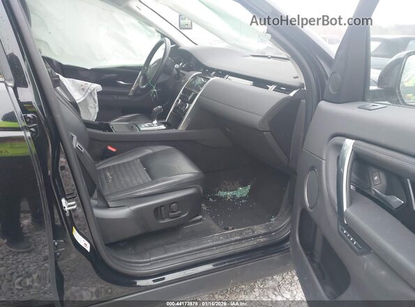 SALCP2FX3LH835579 2020 LAND ROVER DISCOVERY SPORT Black Սալոնի դիմացի տեսք