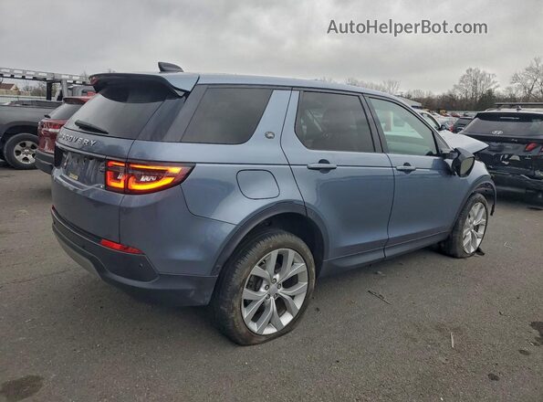 SALCP2FX4MH889846 2021 LAND ROVER DISCOVERY Blue Trasero derecho