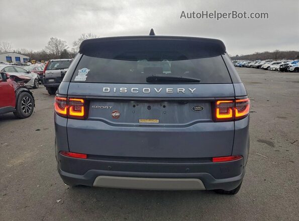 SALCP2FX4MH889846 2021 LAND ROVER DISCOVERY Blue Vista trasera