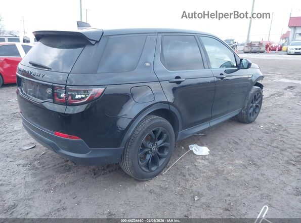 SALCP2FX6LH844177 2020 LAND ROVER DISCOVERY SPORT Black უკანა მარჯვენა