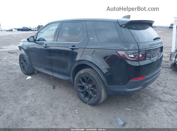 SALCP2FX6LH844177 2020 LAND ROVER DISCOVERY SPORT Black უკანა მარცხენა