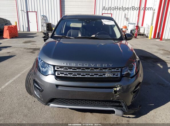 SALCR2FX3KH793634 2019 LAND ROVER DISCOVERY SPORT Gray Vista del cuadro de instrumentos