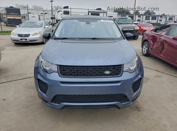 SALCR2GX8KH782076 2019 LAND ROVER DISCOVERY Синий Вид спереди