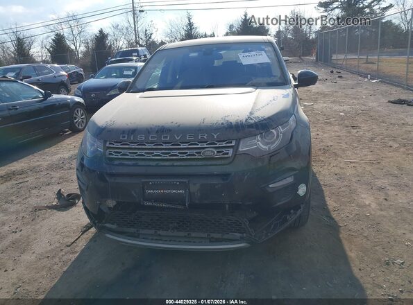 SALCR2RX0JH747558 2018 LAND ROVER DISCOVERY SPORT Black ხელსაწყოთა პანელის ხედი