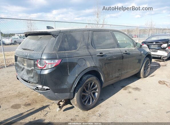 SALCR2RX0JH747558 2018 LAND ROVER DISCOVERY SPORT Black უკანა მარჯვენა