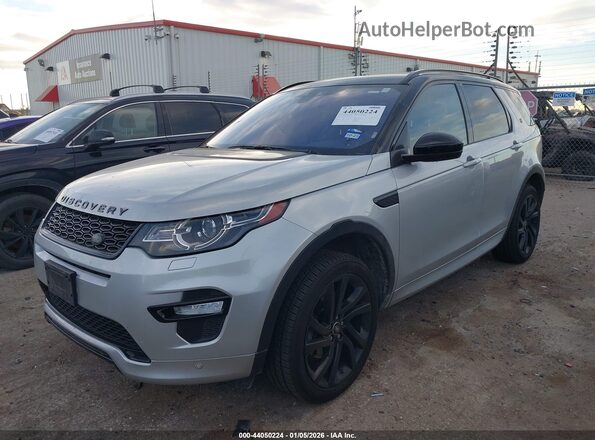 SALCR2RX7JH730109 2018 LAND ROVER DISCOVERY SPORT Silver წინა მარცხენა ხედი სამი მეოთხედიდან