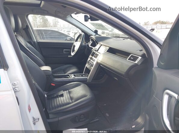 SALCT2BG1GH594063 2016 LAND ROVER DISCOVERY SPORT Белый Вид салона спереди