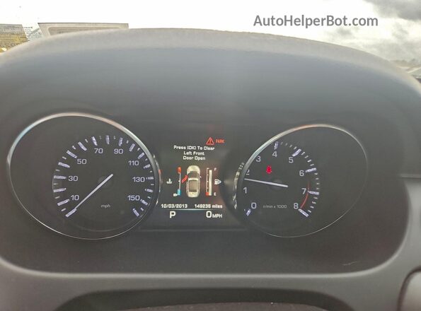 SALCT2BG2GH553635 2016 LAND ROVER DISCOVERY Black Instrument cluster view