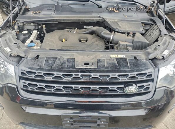 SALCT2BG2GH553635 2016 LAND ROVER DISCOVERY Black Rear interior view