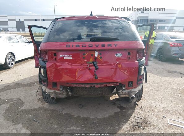 SALCT2BG6HH650628 2017 LAND ROVER DISCOVERY SPORT Red 