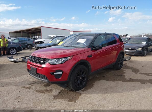 SALCT2BG6HH650628 2017 LAND ROVER DISCOVERY SPORT Red 