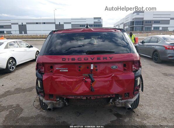 SALCT2BG6HH650628 2017 LAND ROVER DISCOVERY SPORT Red 
