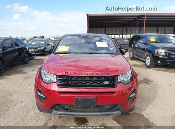 SALCT2BG6HH650628 2017 LAND ROVER DISCOVERY SPORT Red 