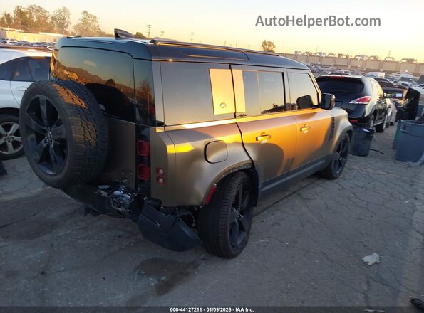 SALE1EEU7L2016919 2020 LAND ROVER DEFENDER Brown Trasero derecho