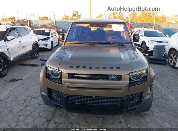 SALE1EEU7L2016919 2020 LAND ROVER DEFENDER Brown Vista interior trasera