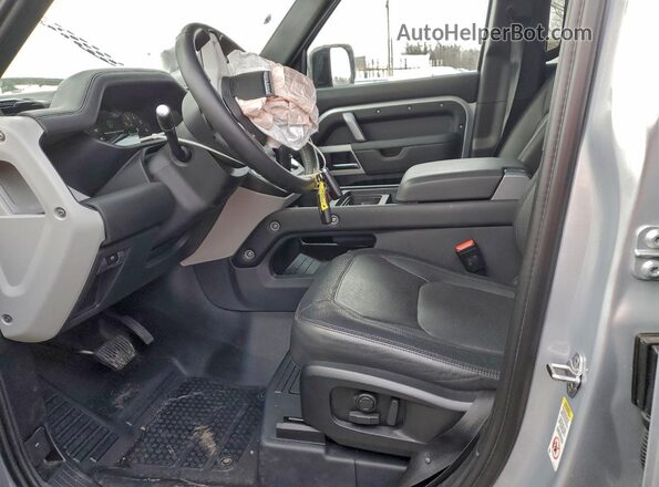 SALE27EU8R2248334 2024 LAND ROVER DEFENDER Silver წინა სალონის ხედი